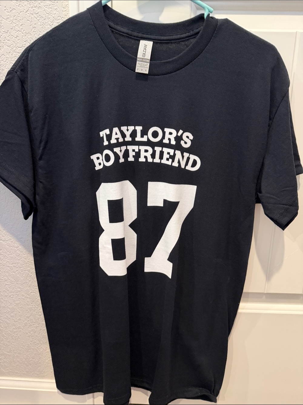 Taylor's Boyfriend 87 Graphic Tee - Black & White